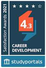 Medal for Career development with a score of 4.3