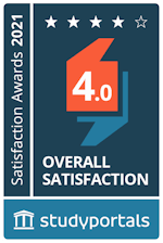 Medal for Overall satisfaction with a score of 4.0