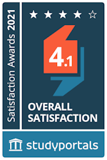 Medal for Overall satisfaction with a score of 4.1