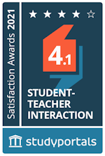 Medal for Student teacher interaction with a score of 4.1