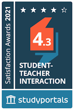 Medal for Student teacher interaction with a score of 4.3